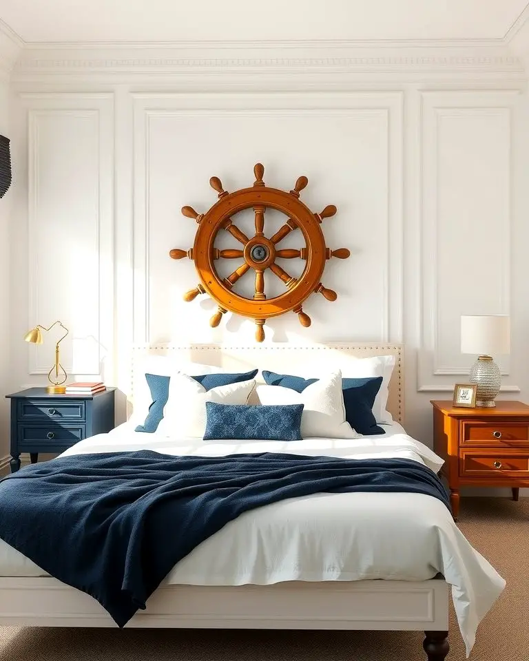 Ship Wheel Wall Decor