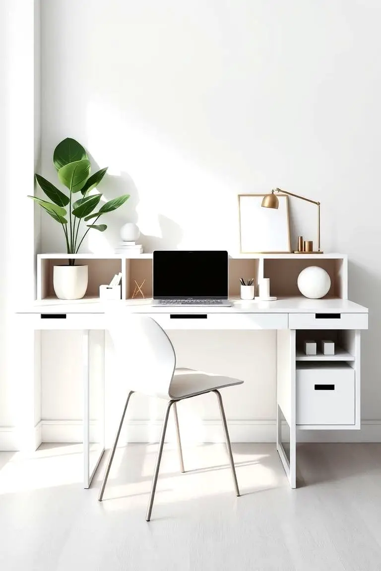 Minimalist Desk Design