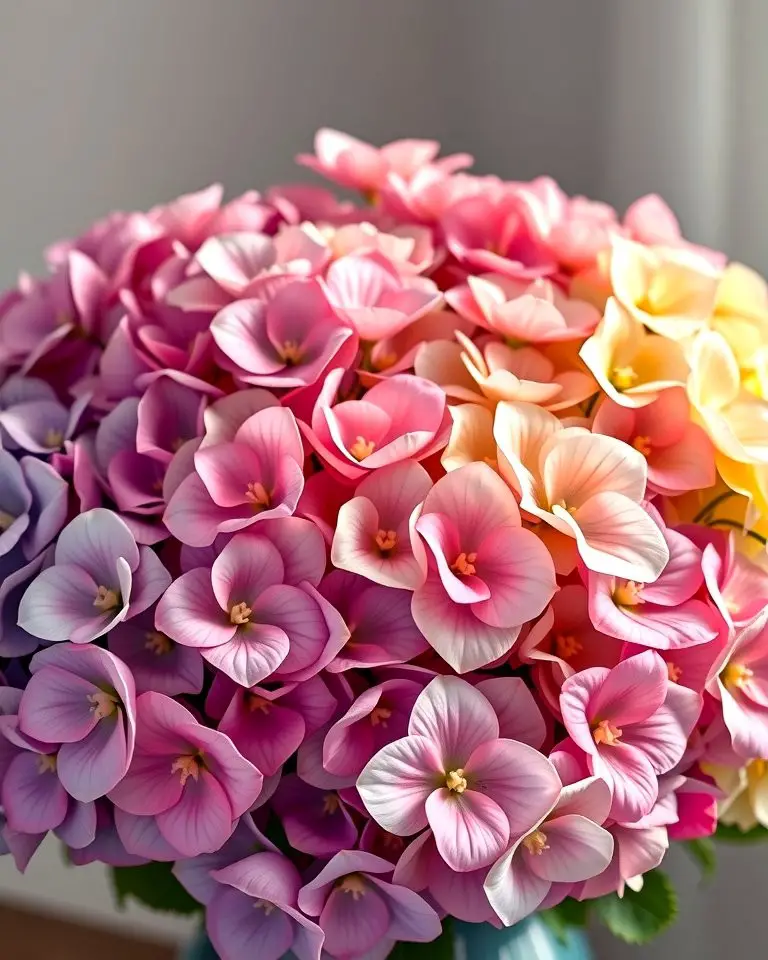 Ombre Hydrangea Arrangement