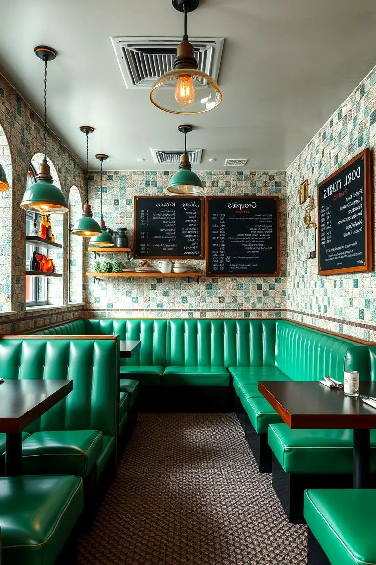 Vibrant Bistro Ambiance