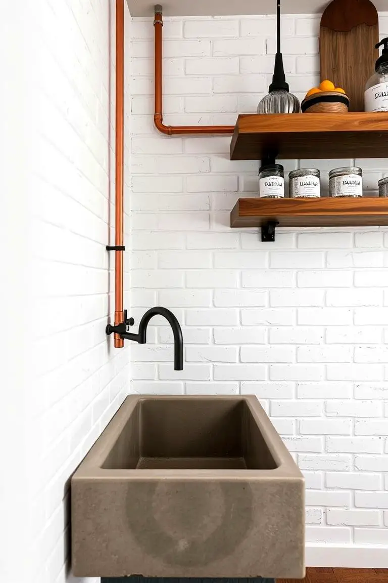 Subtle Industrial Touches