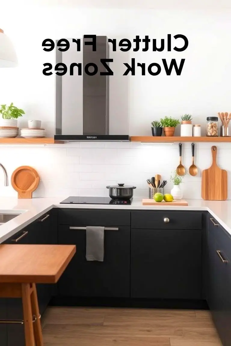 Clutter-Free Work Zones