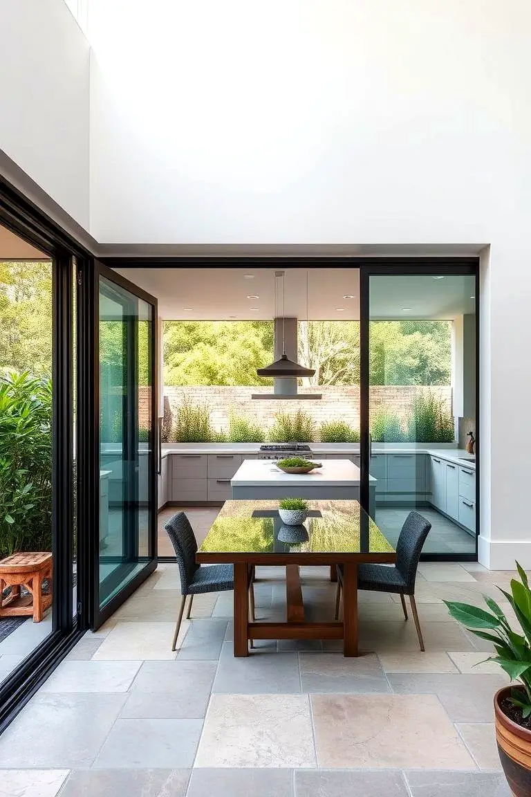 Maximizing Space with Sliding Window Panels