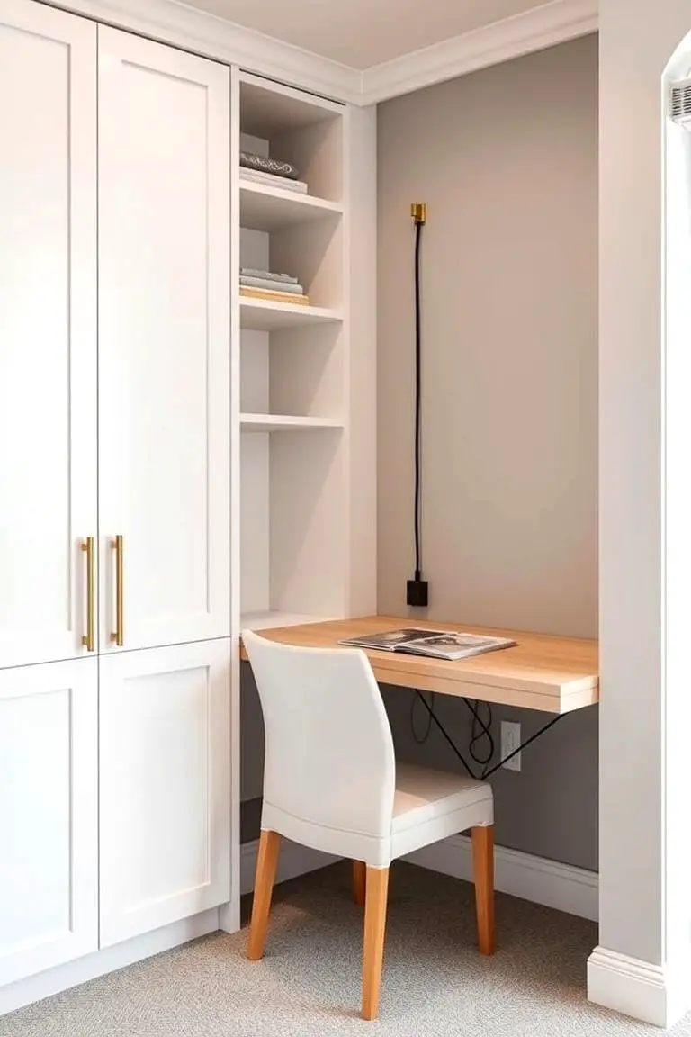 Decluttered Workstation Zones