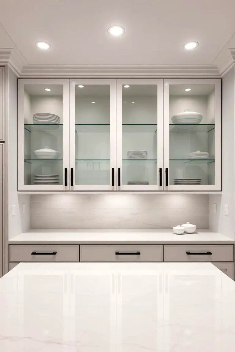 Glass Front Cabinets