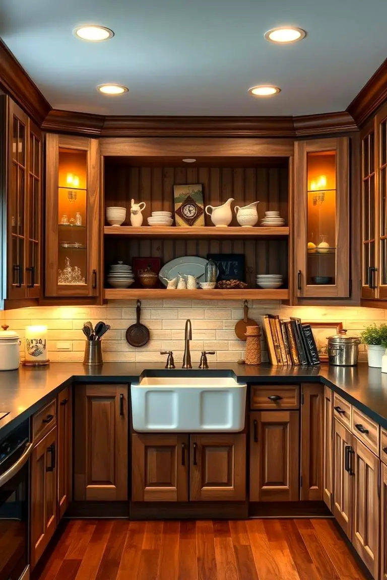 Rustic Farmhouse Cabinets