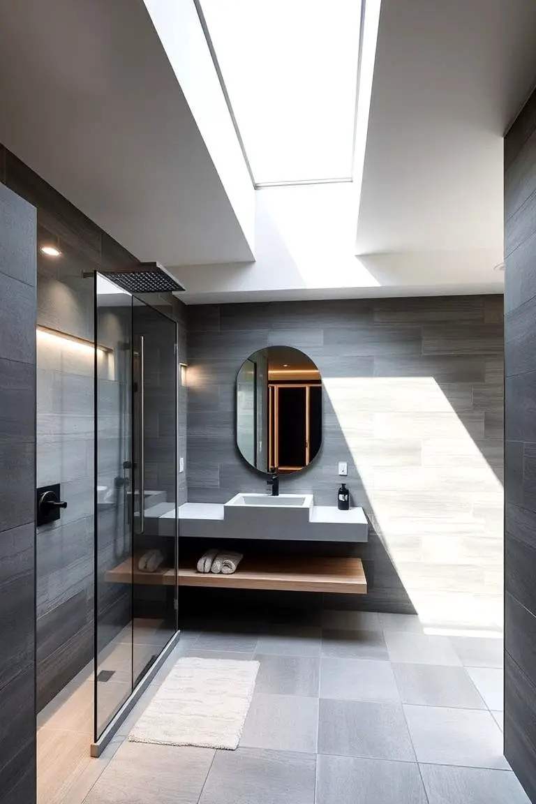 Simplified Bathroom Aesthetics