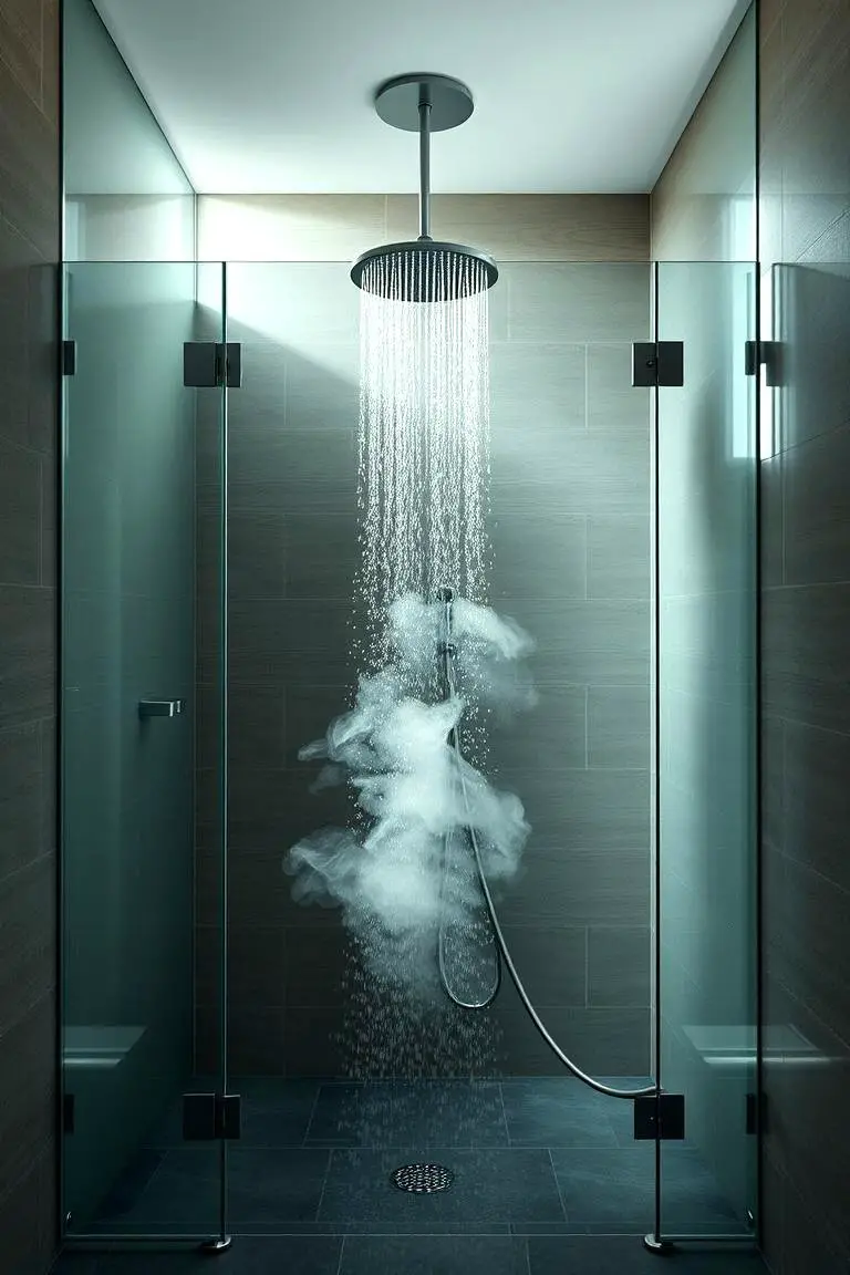 Walk-In Rain Shower