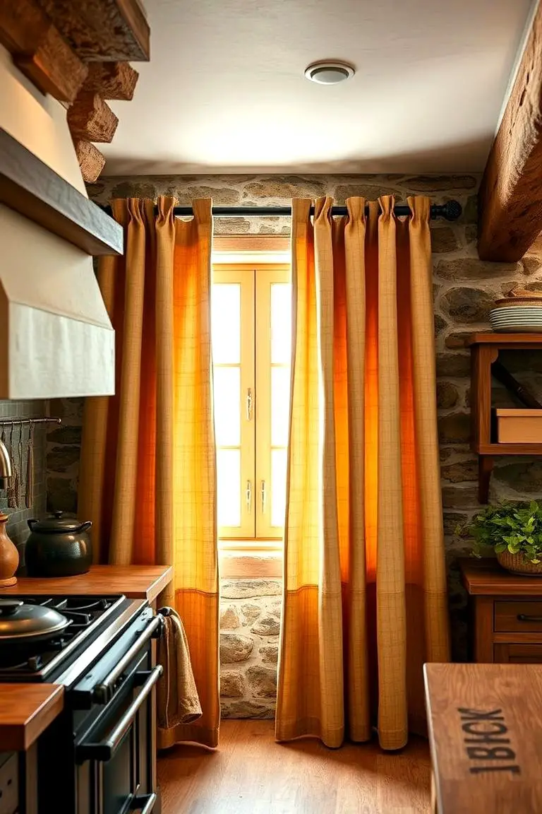 Rustic Farmhouse Curtains