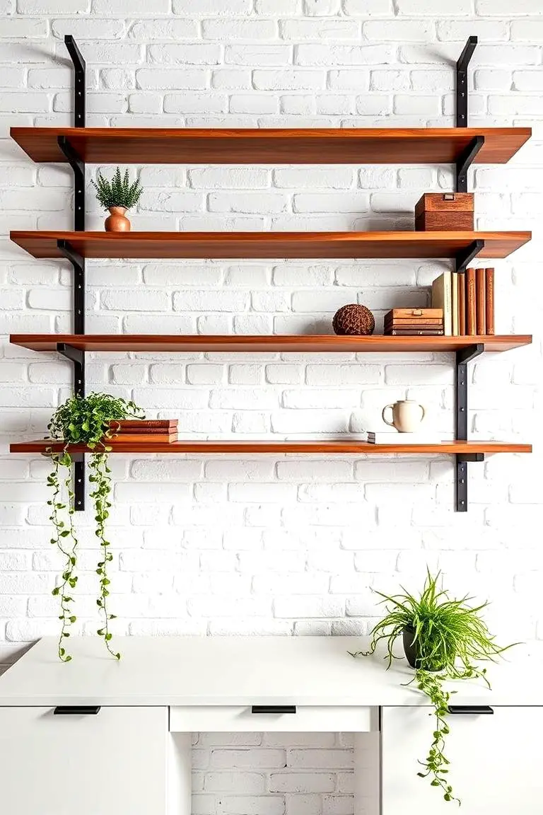 Open Shelving Display