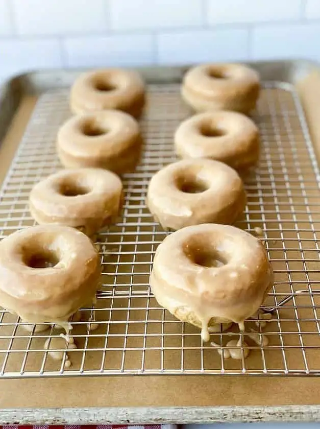 Easy Baked Maple Donuts