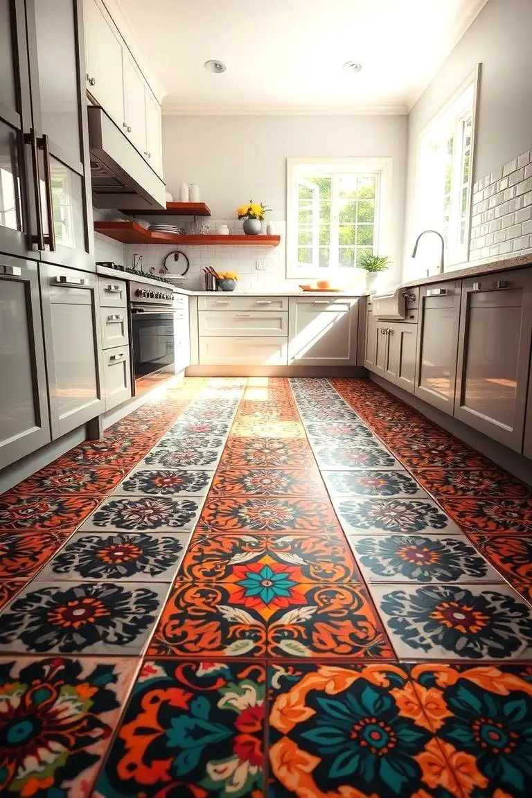 Bold Patterned Tiles