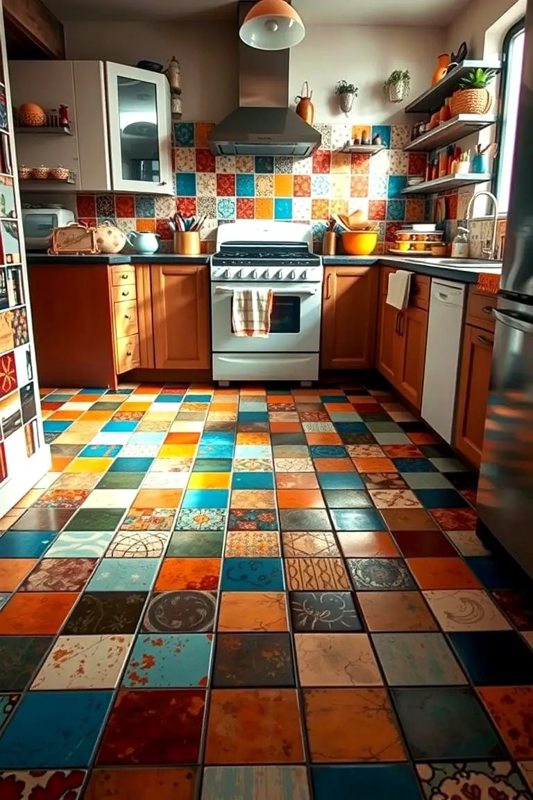 Colorful Mix-and-Match Flair