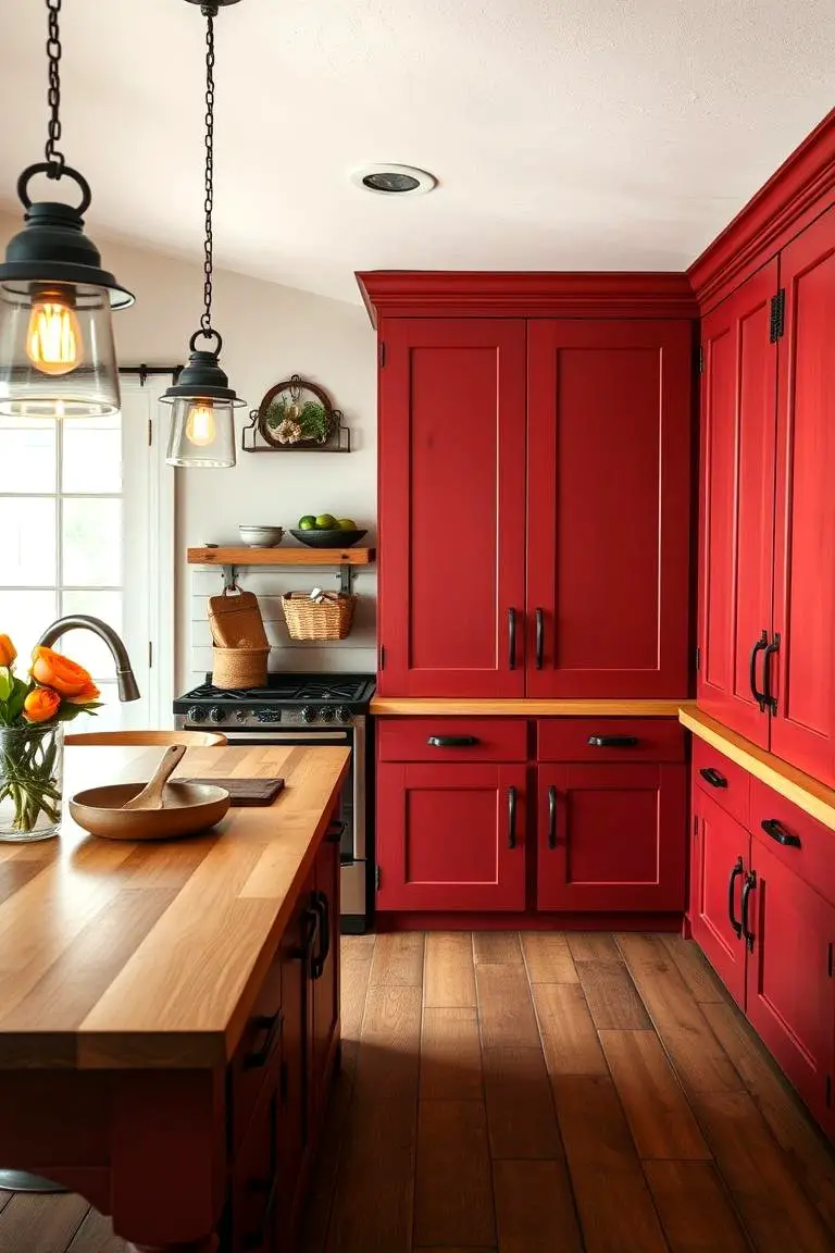 Rustic Barn Red Charm