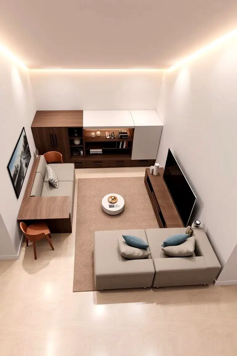 Functional Minimalist Arrangements