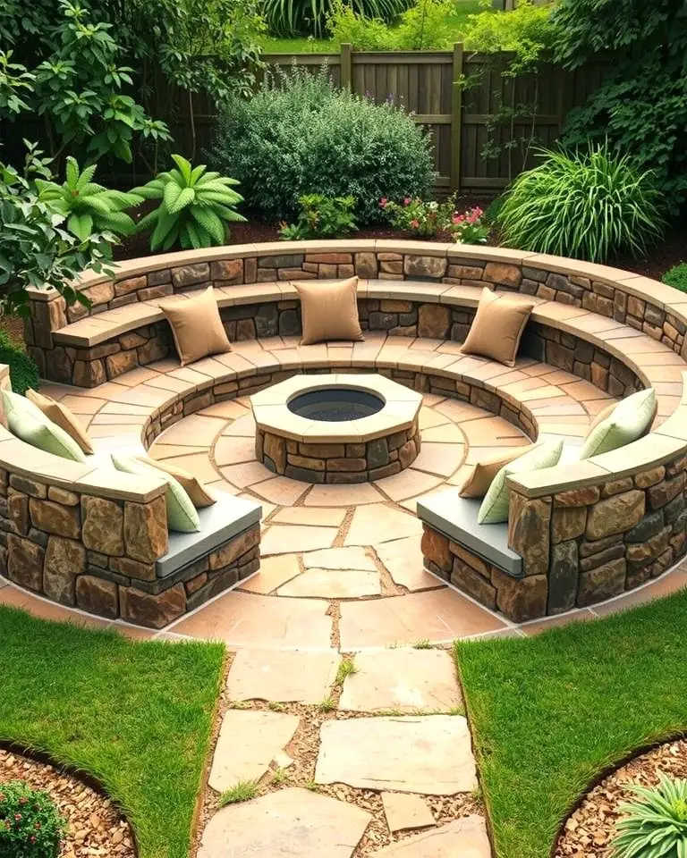 Stone Circle Seating