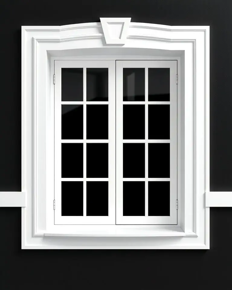 Black and White Dual-Tone Trim