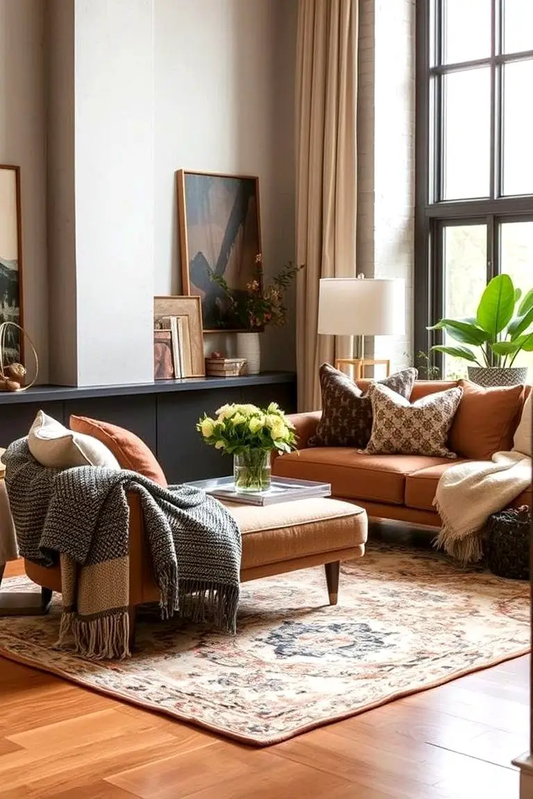 Layered Textiles and Rugs