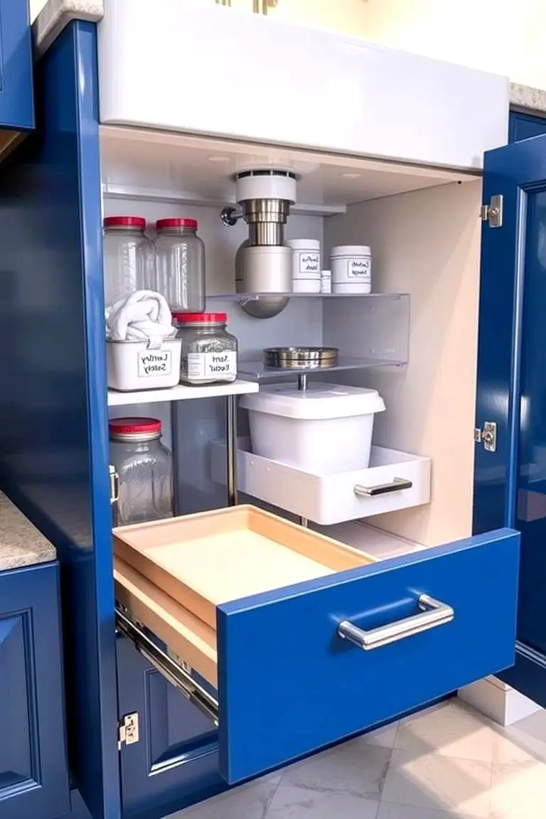 Under-Sink Organizer Systems