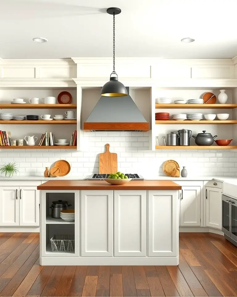Open Shelving for Storage