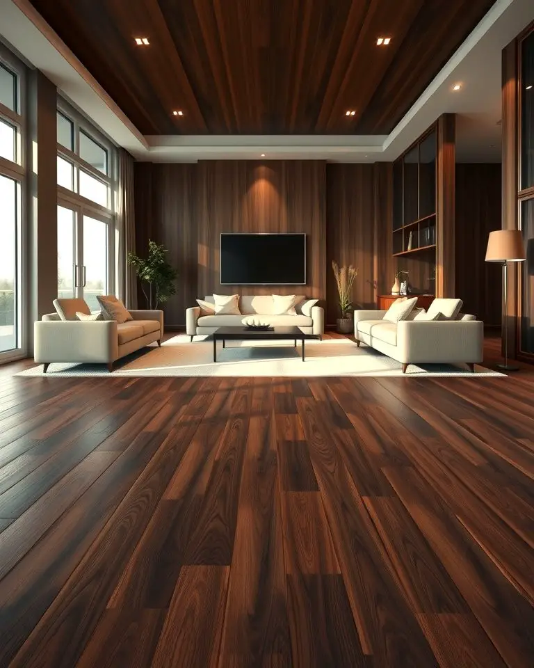 Dark Walnut Flooring