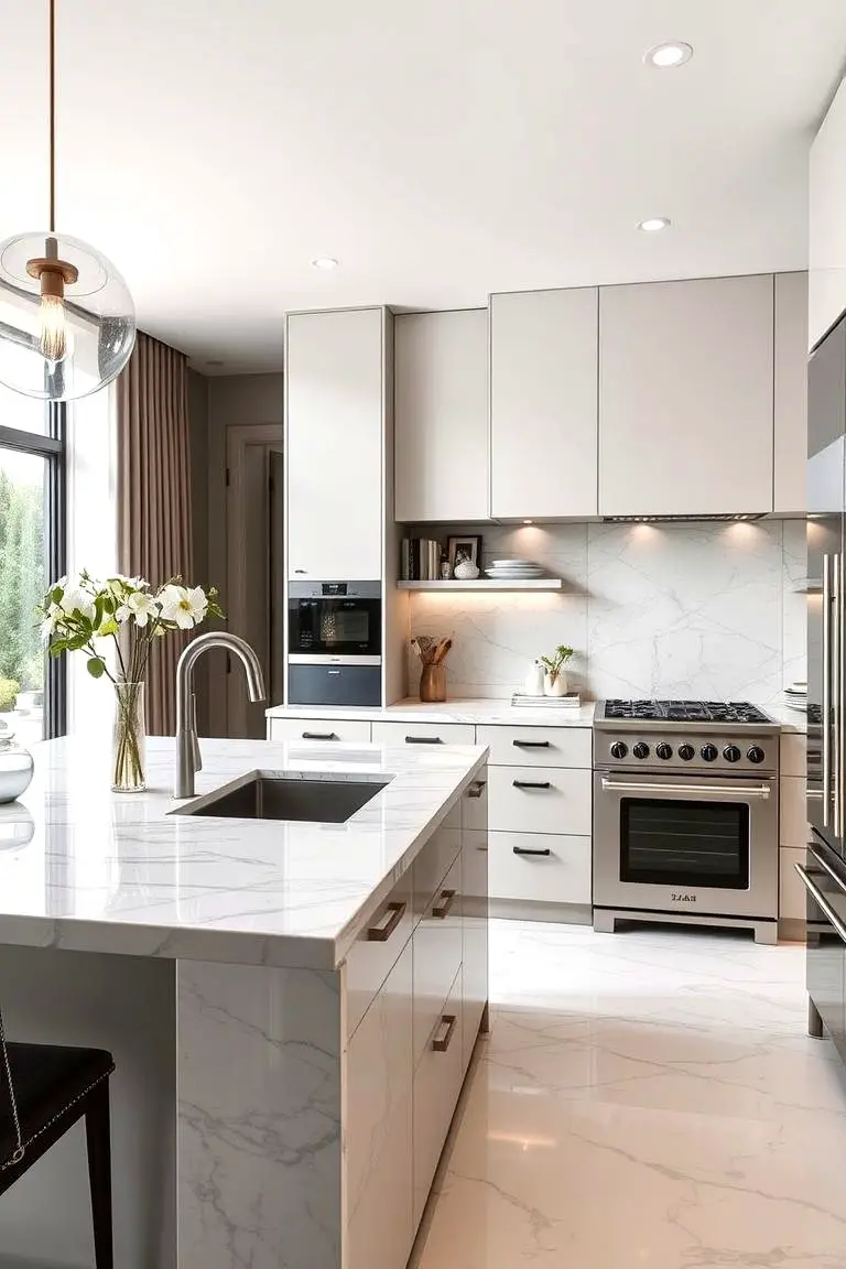 Exquisite Marble Countertops