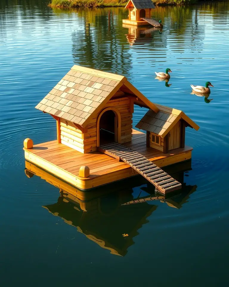 Floating Duck House