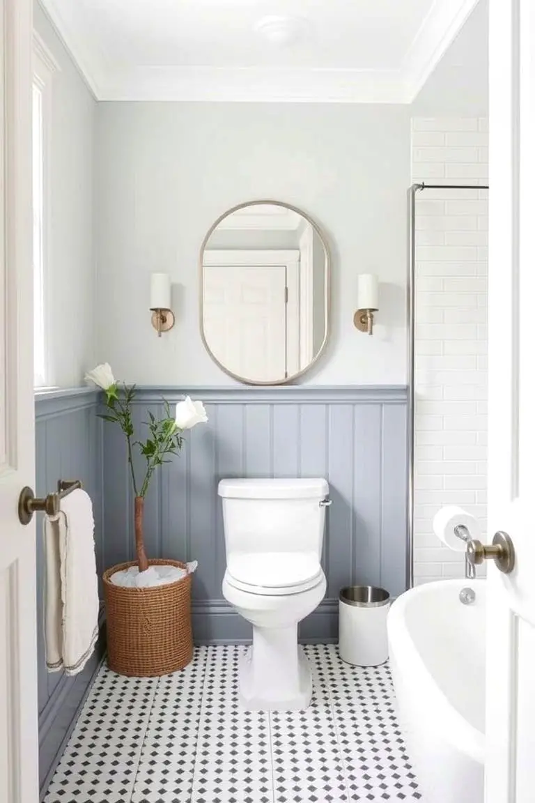 Compact Bathroom Elegance