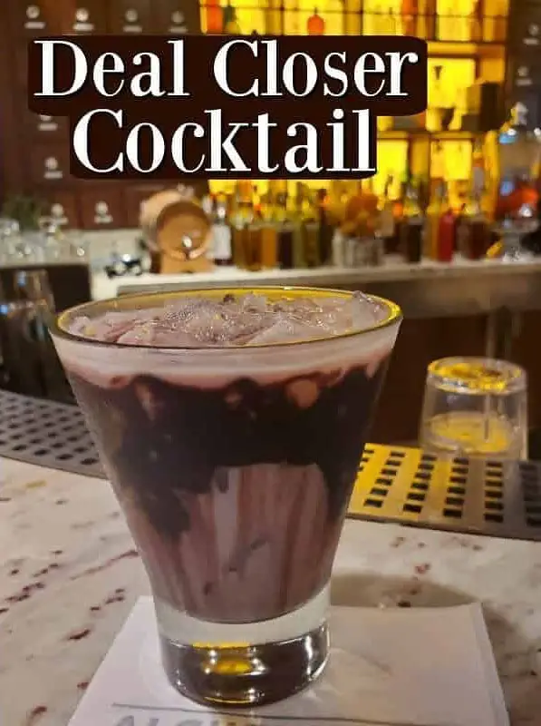 The Deal Closer Cocktail