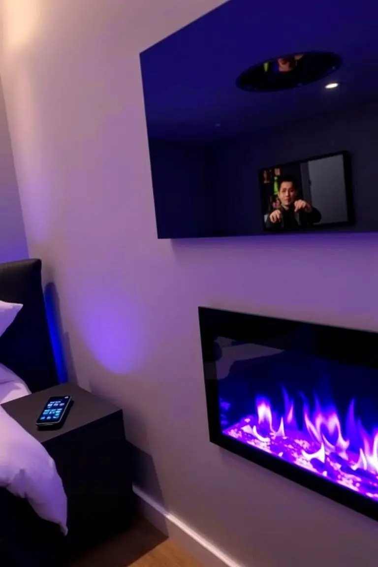 Customizable LED Fireplace