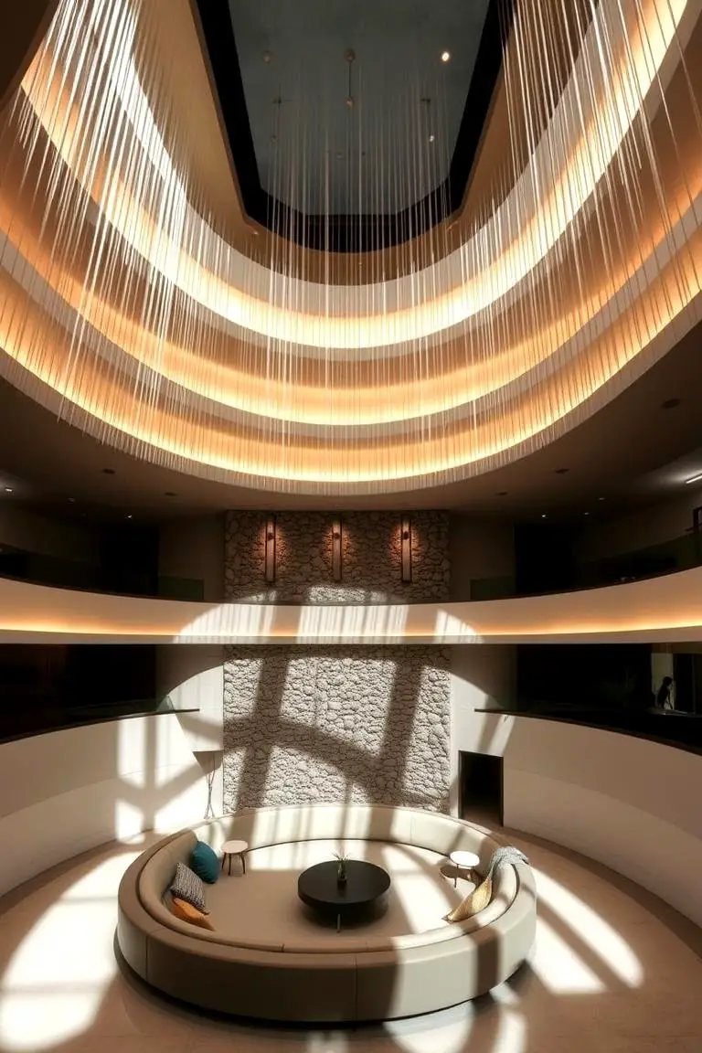 Multi-Level Layered Ceilings