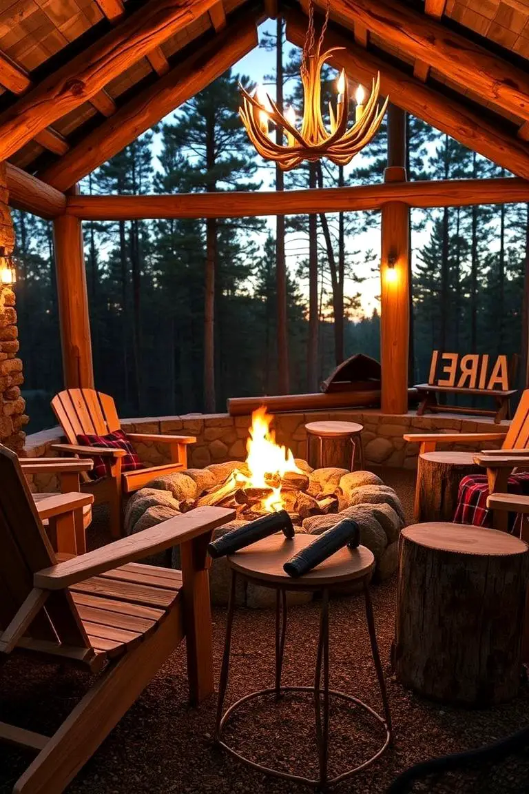 Rustic Woodsy Hideaway