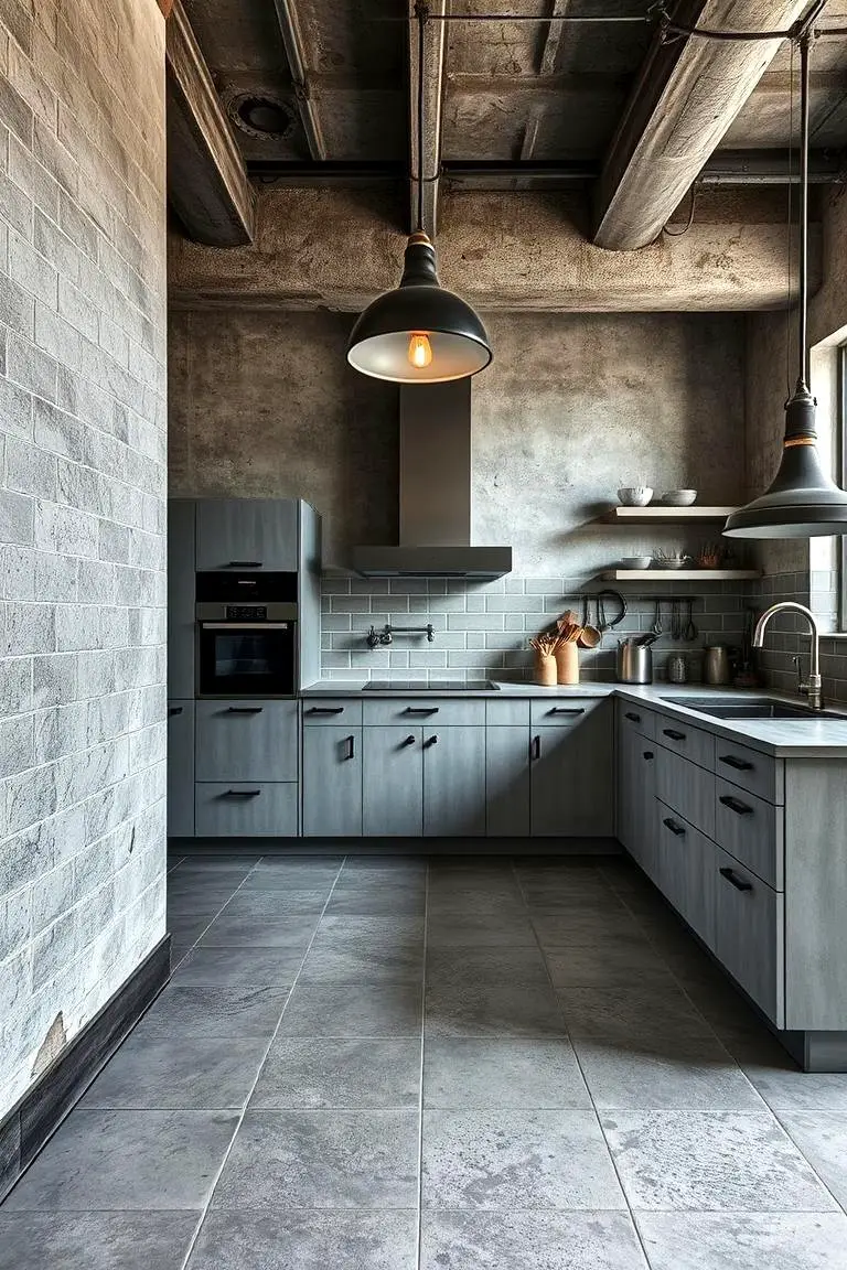 Industrial Concrete Look