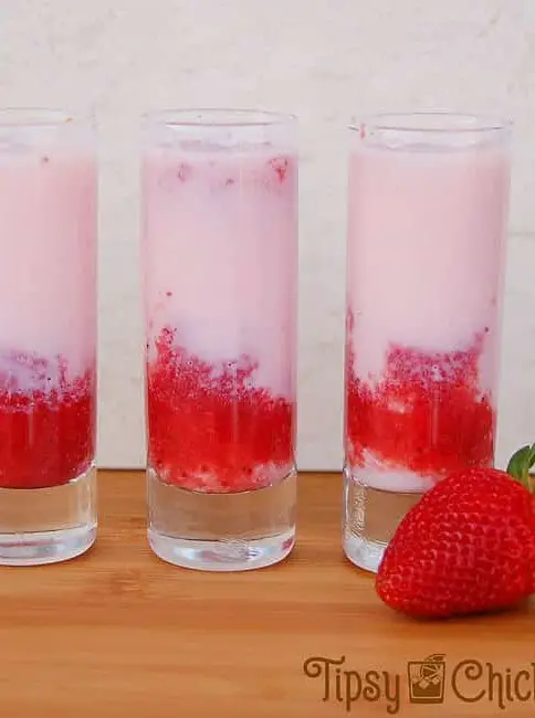 Strawberry Shortcake Shots