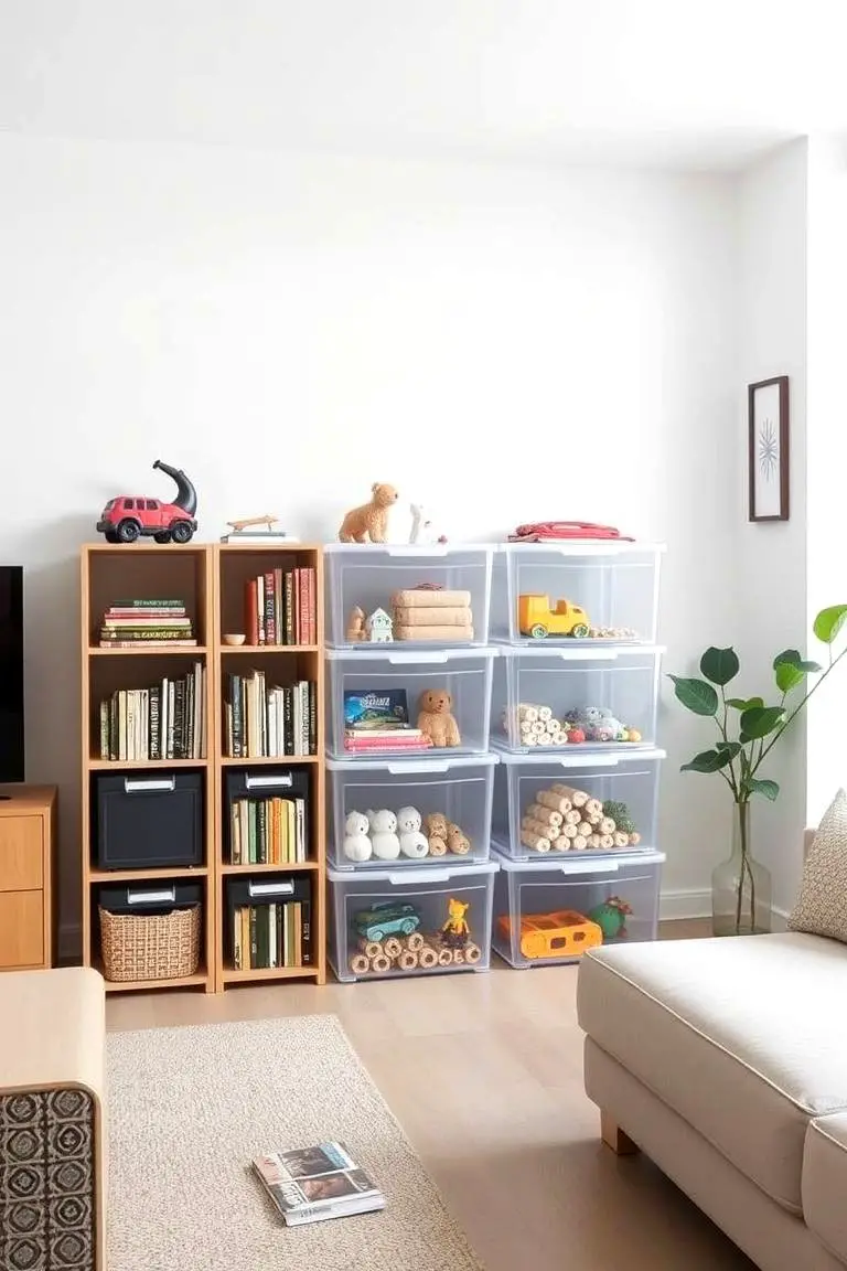 Stackable Storage Bins