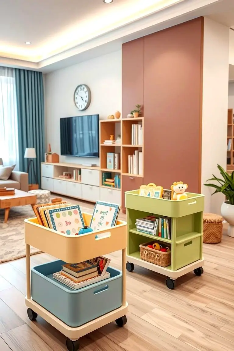 Rolling Storage Carts