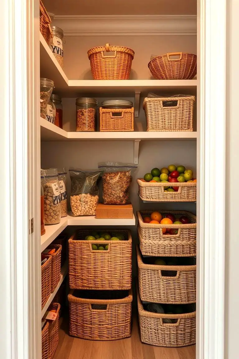 Stackable Baskets and Bins