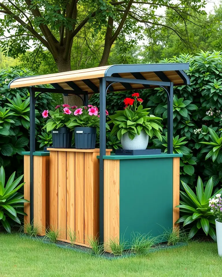Raised Planter Enclosure