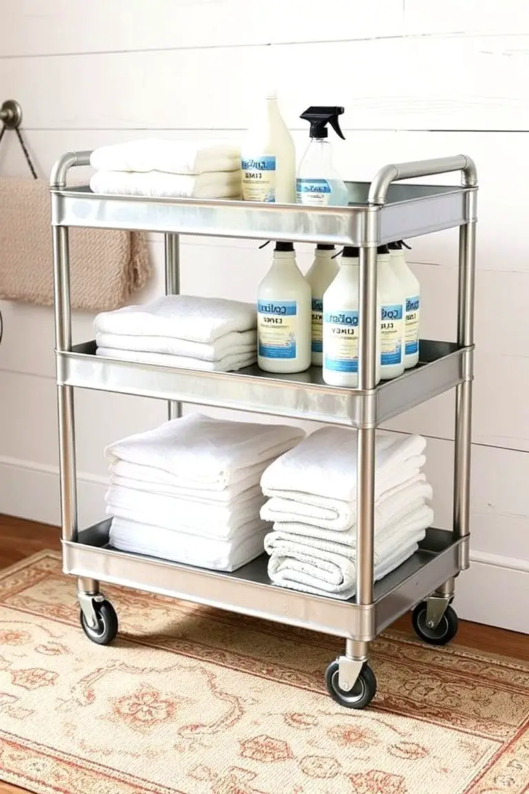 Mobile Laundry Trolleys