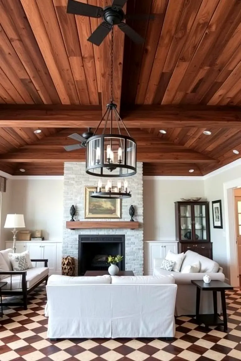 Rustic Farmhouse Charm Ceilings