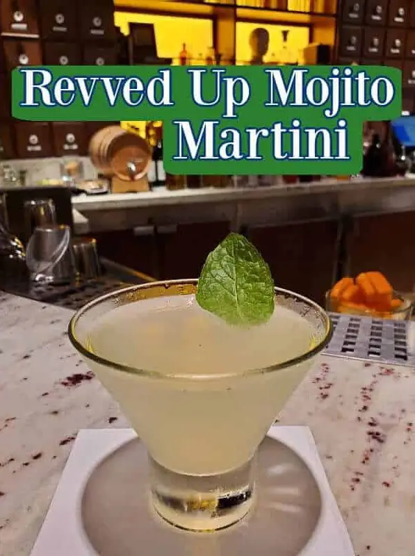 Revved Up Mojito Martini