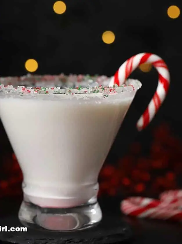 Christmas Candy Cane Martini