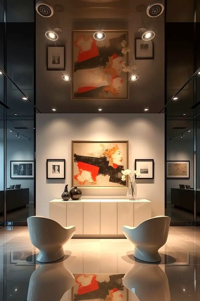High Gloss Reflective Surfaces