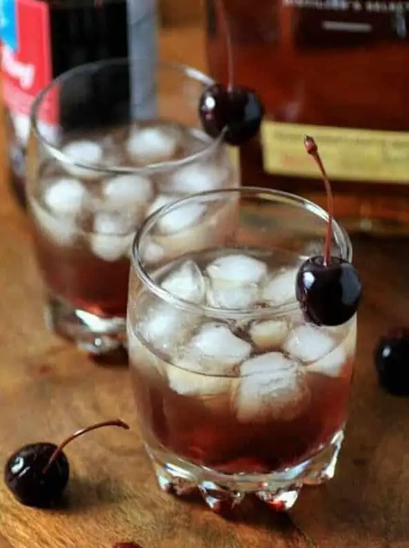 Bourbon Cherry Smash