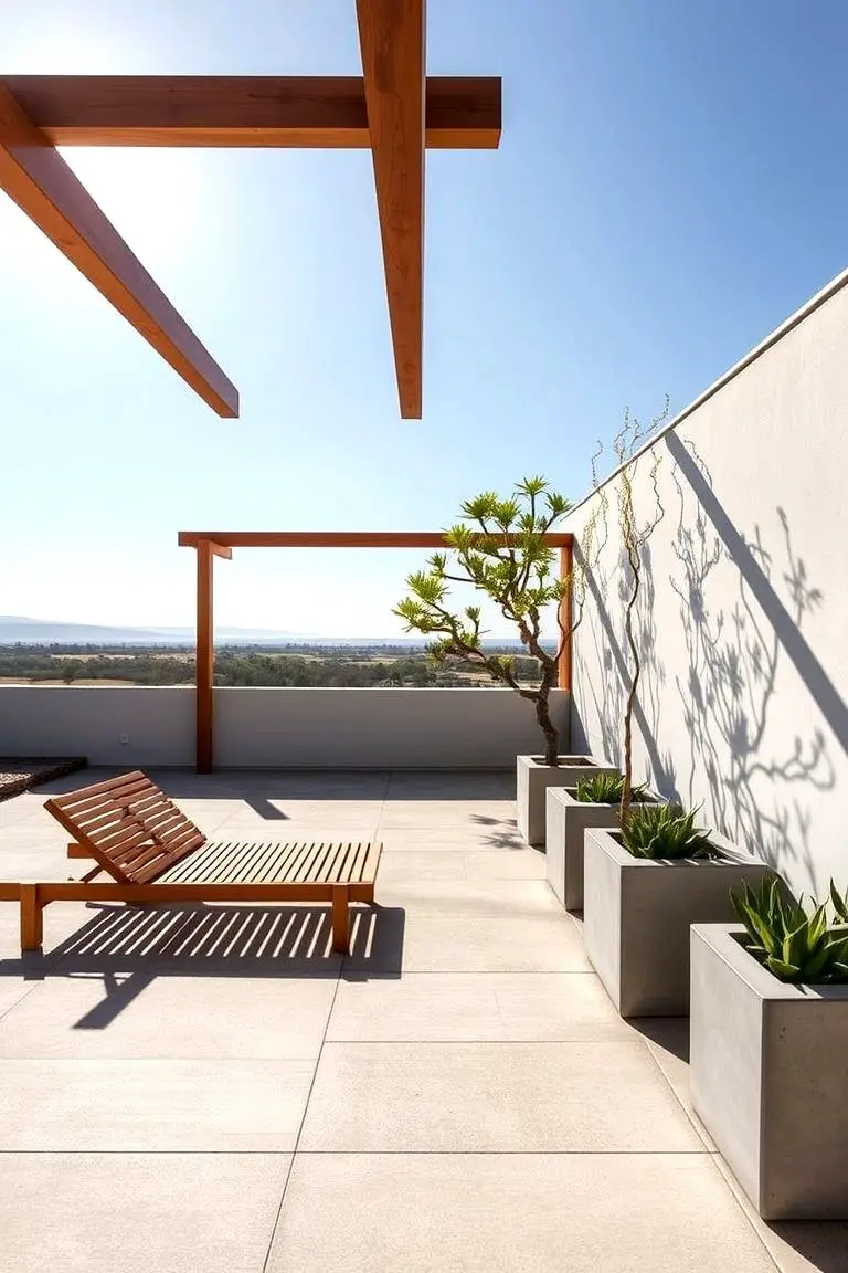 Serene Outdoor Minimalism
