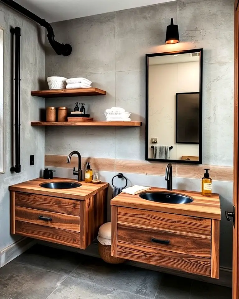 Distressed Wood Accents