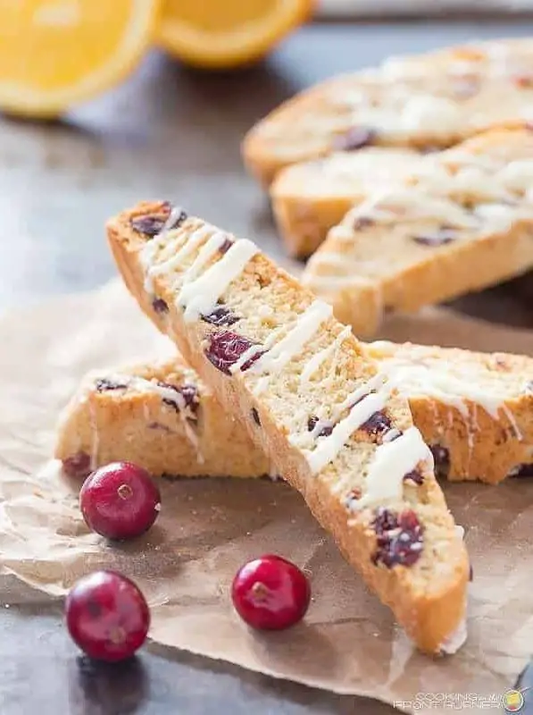 Orange Cranberry Biscotti