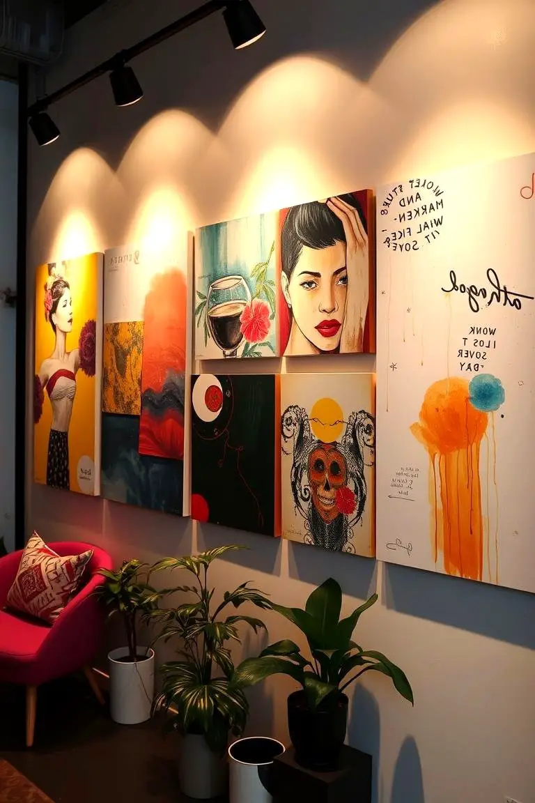 Artistic Expression Wall