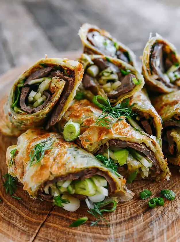 Taiwanese Beef Rolls