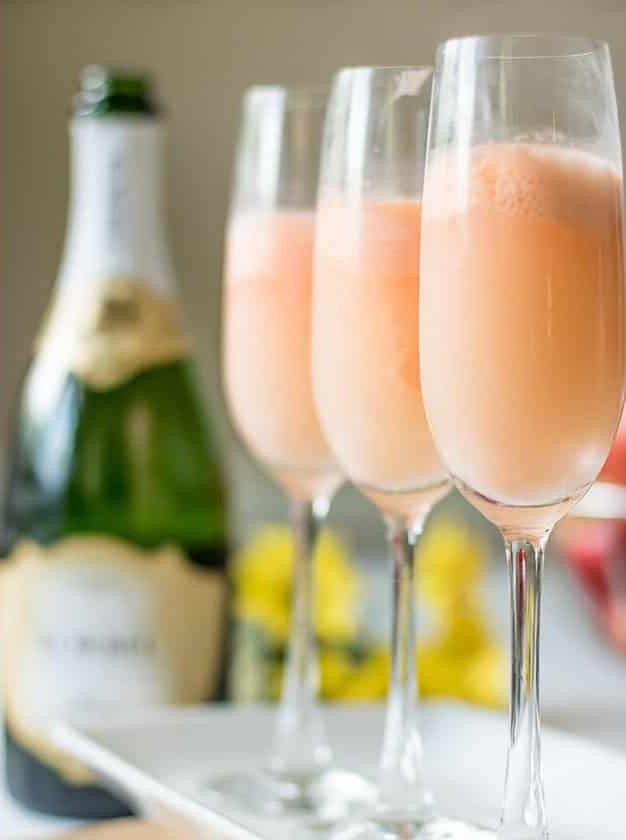 Summer Mimosa Floats